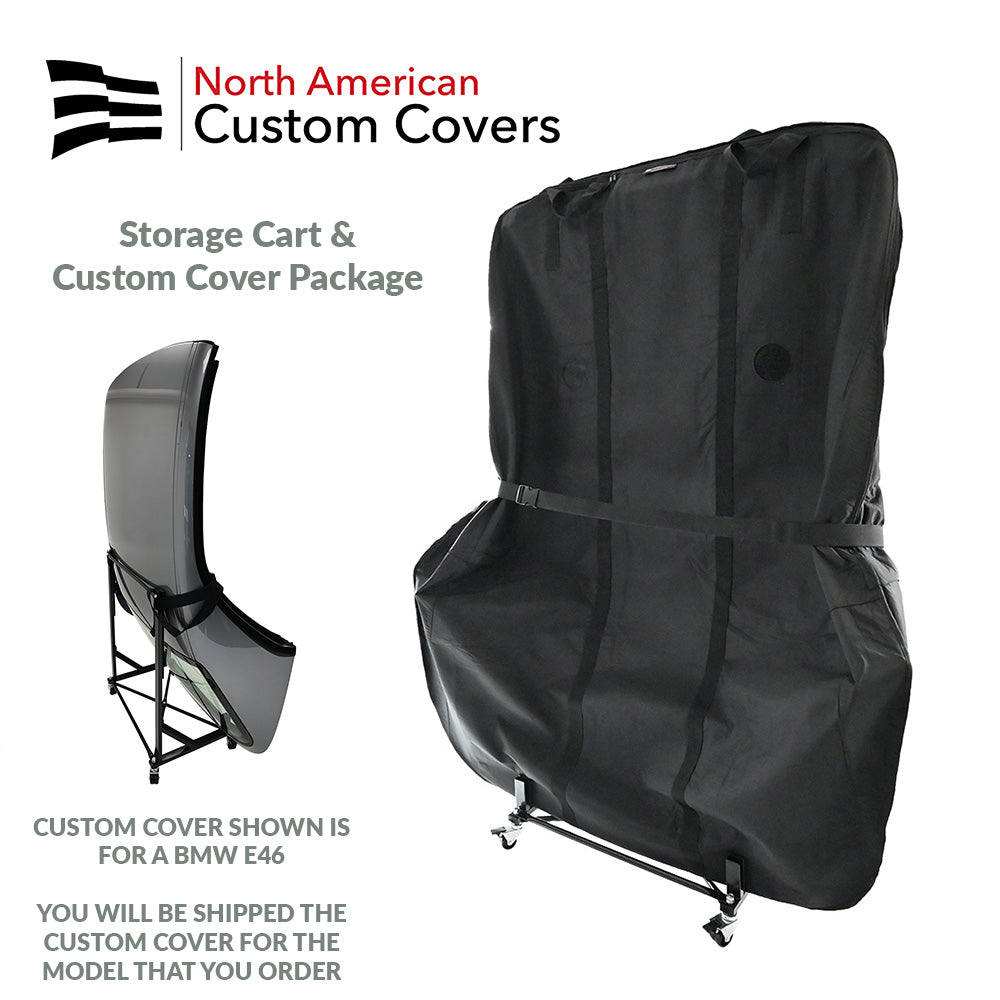 Custom Fit Cover and Cart Storage Package for the Porsche Boxster 986 1996 to 2004 Hardtop (Various Options)