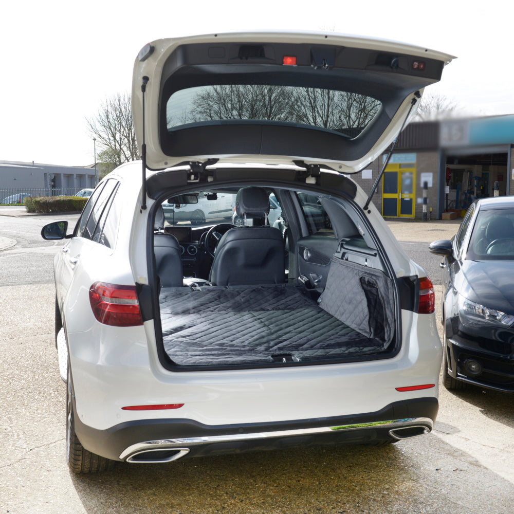 Doublure de coffre matelassée sur mesure pour Mercedes GLC (X253) Génération 1 - 2015 à 2022 (392)