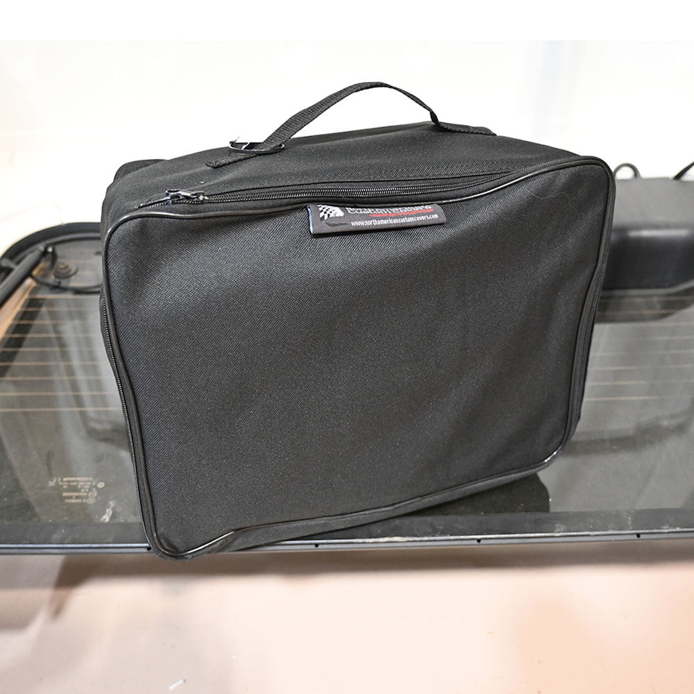 Heavy-duty Hardtop Cart Stand Trolley Rack for the Jeep Wrangler with Rear Window Securing Straps (Various Options)