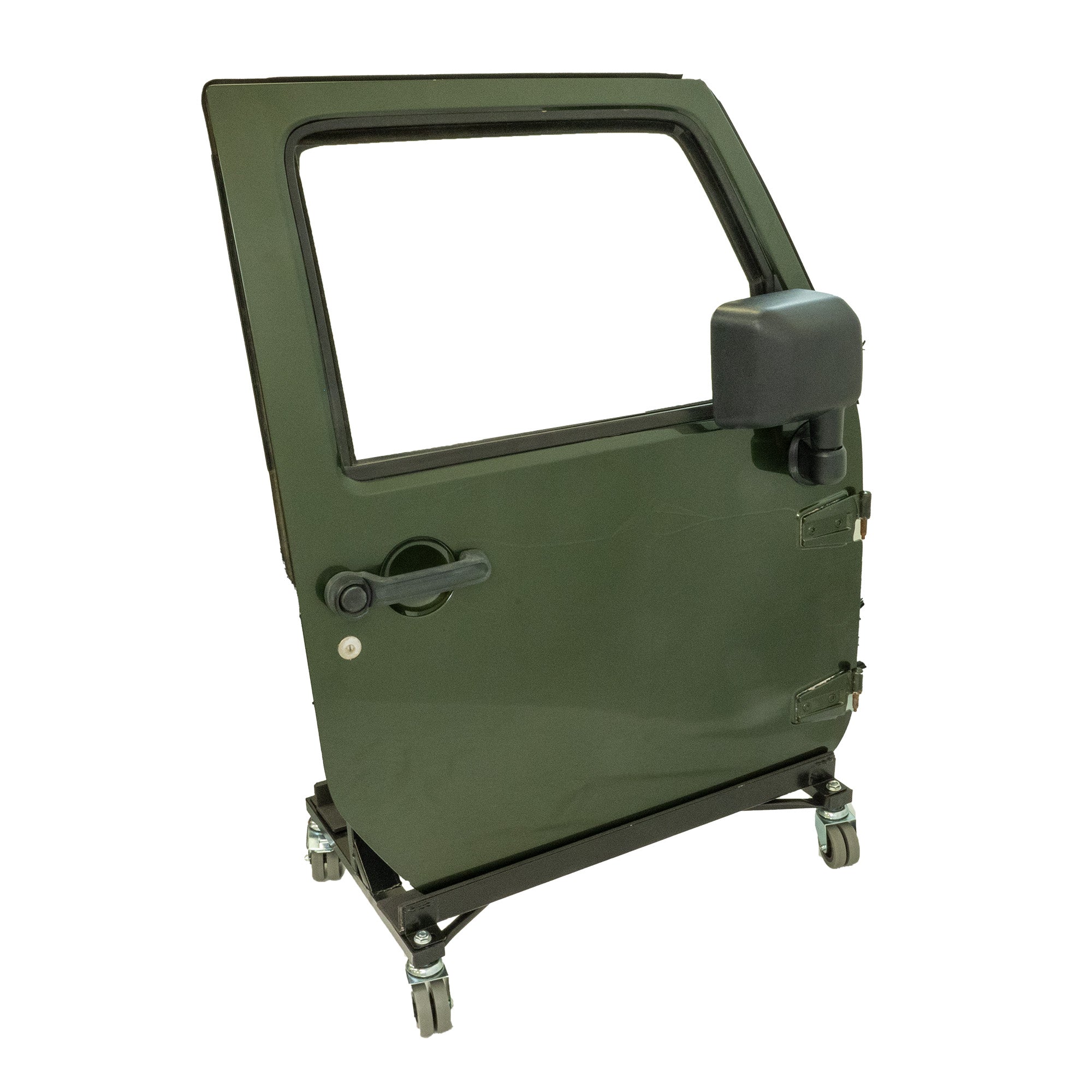 Jeep Wrangler Heavy-duty Door Storage Stand Trolley Cart Rack with Securing Strap (Various Options)