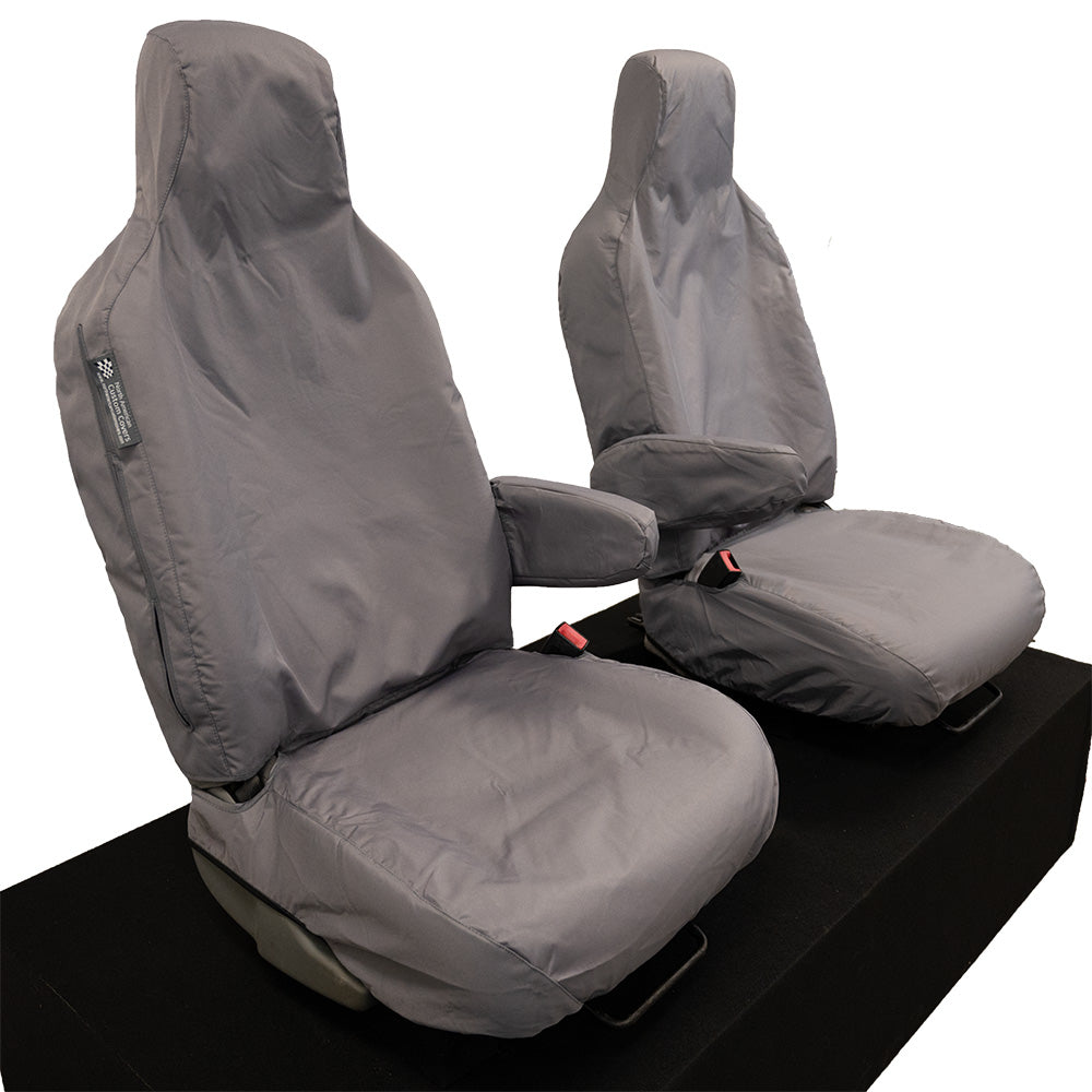 Custom-fit Front Seat Cover Set for the Ford E Series E-150 E-250 E-350 E-450 (Various Options)