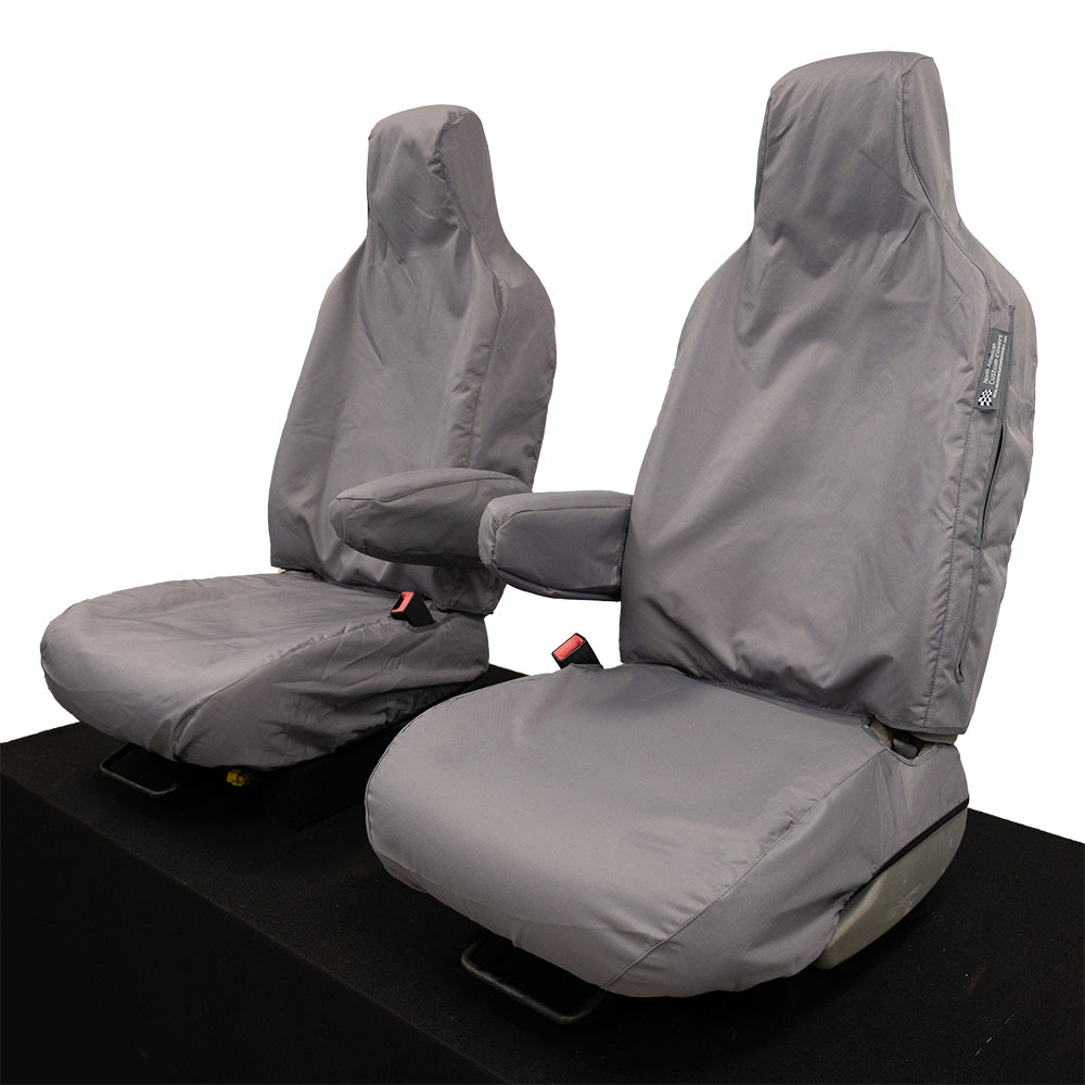 Custom-fit Front Seat Cover Set for the Ford E Series E-150 E-250 E-350 E-450 (Various Options)
