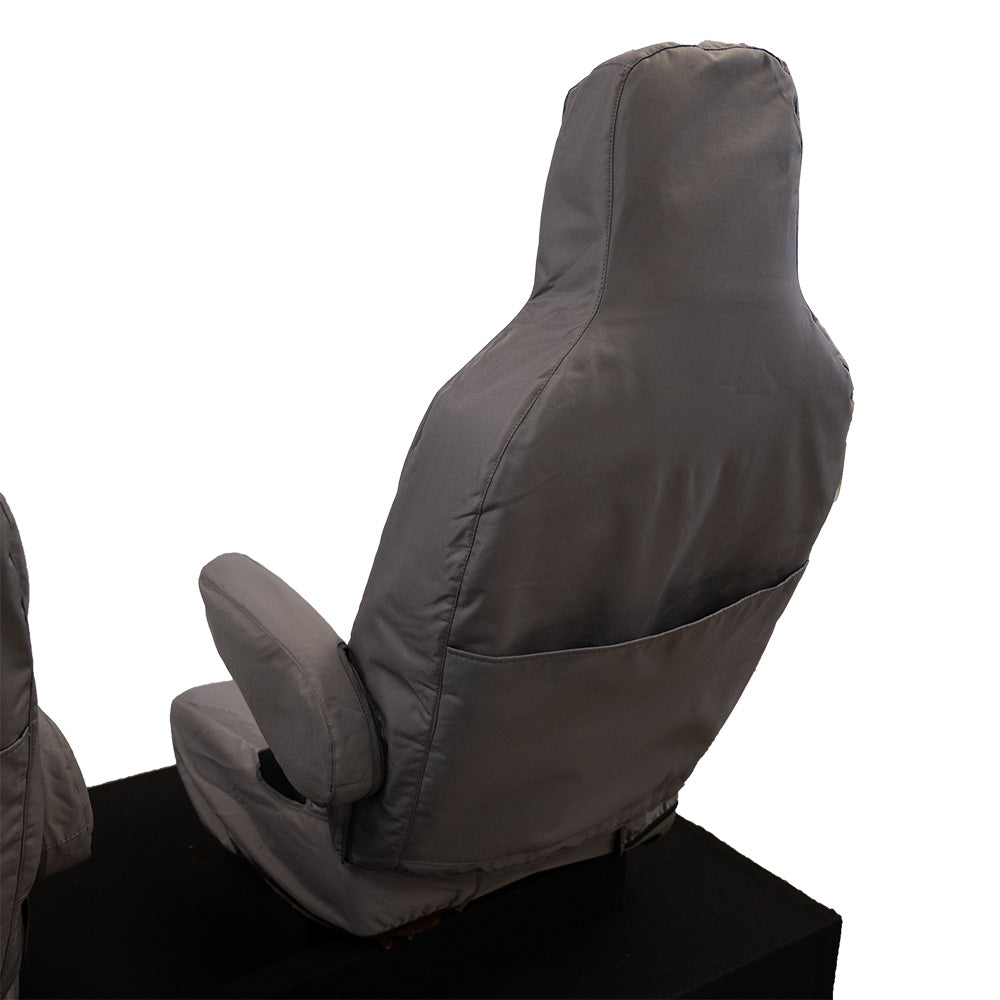 Custom-fit Front Seat Cover Set for the Ford E Series E-150 E-250 E-350 E-450 (Various Options)