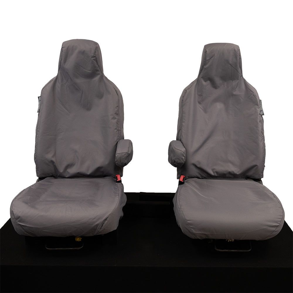 Custom-fit Front Seat Cover Set for the Ford E Series E-150 E-250 E-350 E-450 (Various Options)