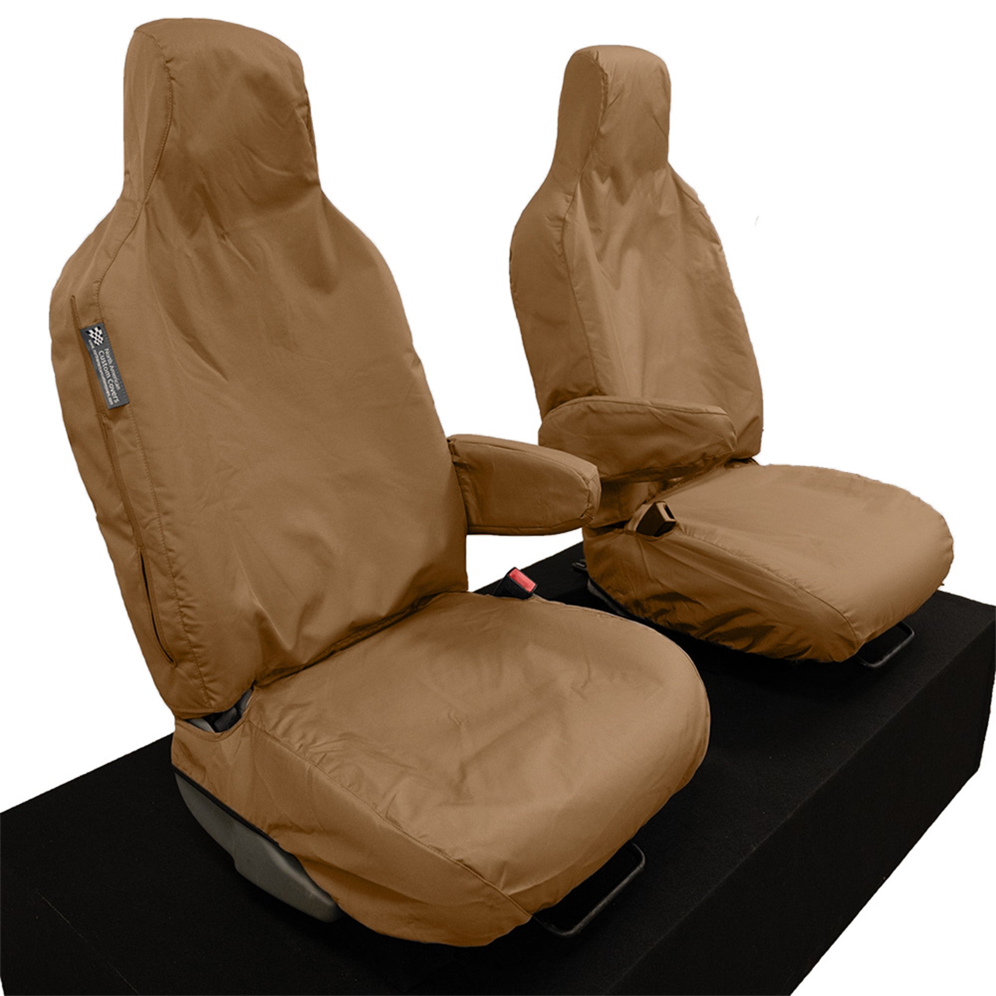Custom-fit Front Seat Cover Set for the Ford E Series E-150 E-250 E-350 E-450 (Various Options)