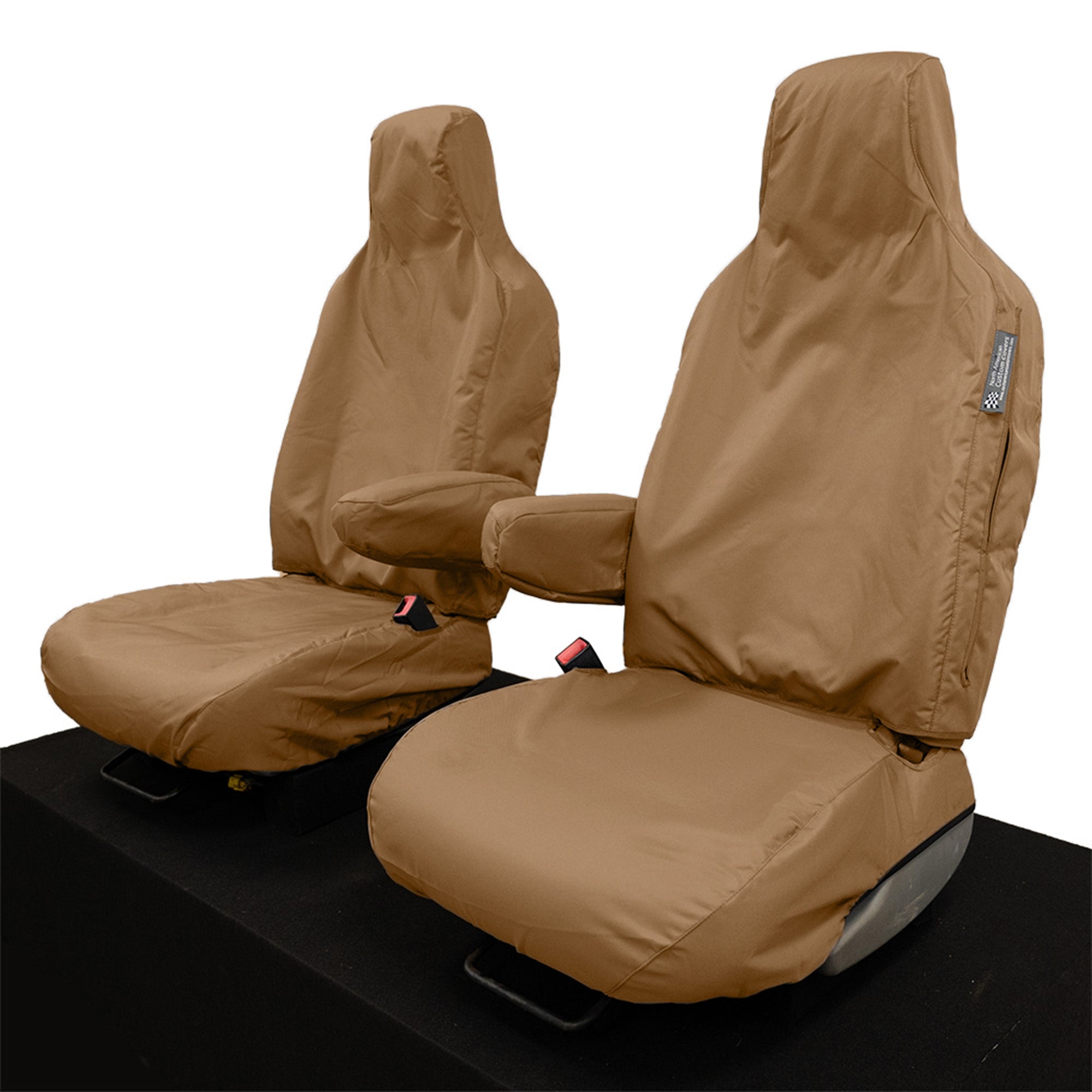 Custom-fit Front Seat Cover Set for the Ford E Series E-150 E-250 E-350 E-450 (Various Options)