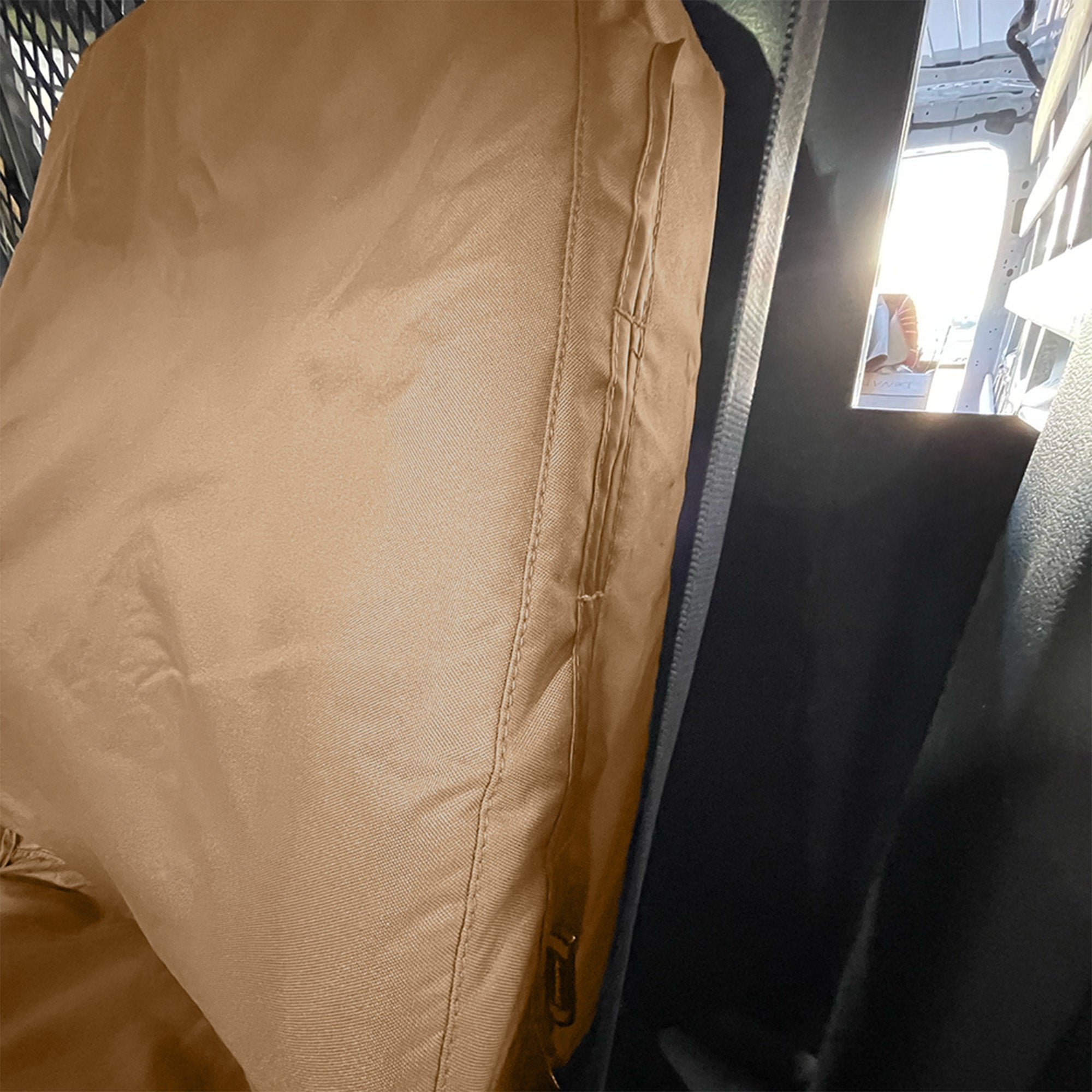 Juego de fundas de asiento delantero a medida para furgoneta Ford Transit 150, 250, 350 y 350HD (varias opciones)