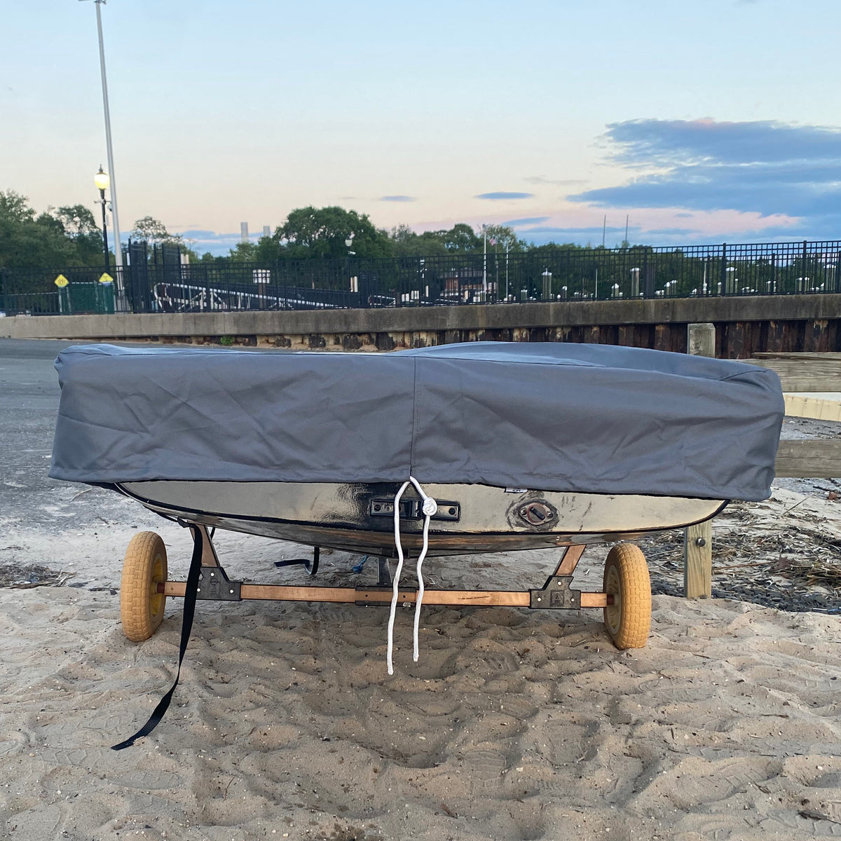 Premium Custom-Fit Deck Cover for Laser Two Dinghy