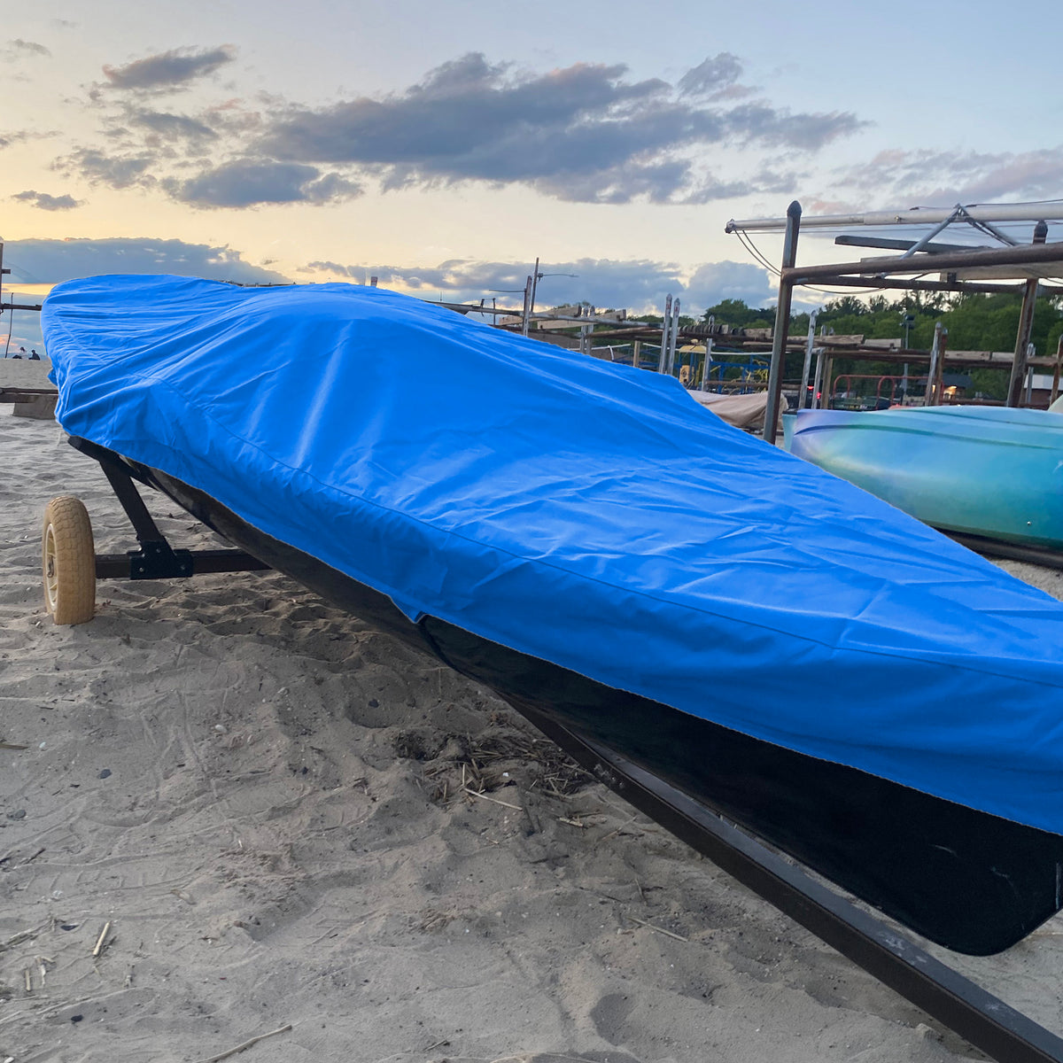 Premium Custom-Fit Deck Cover for Laser Two Dinghy