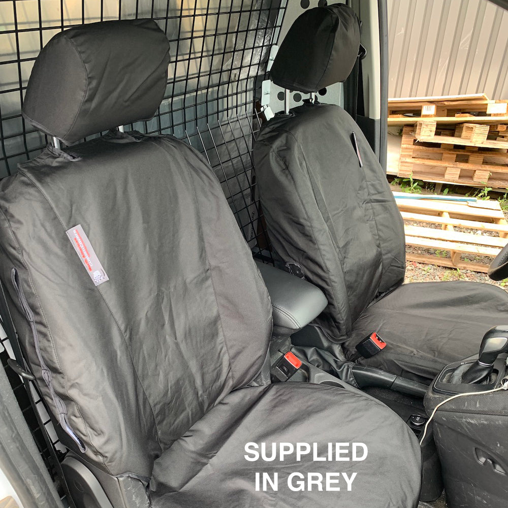 Custom-fit Front Seat Cover Set for the Ford Transit Connect (Various Options)