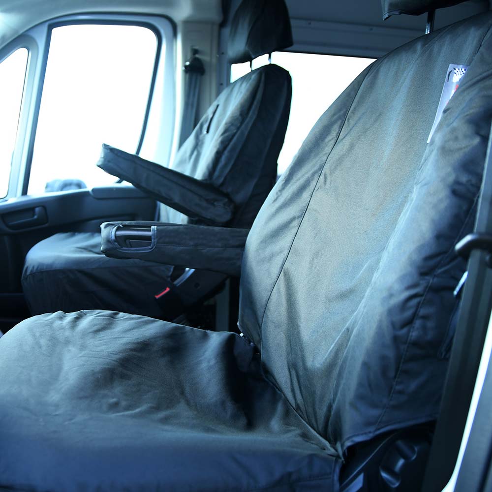 Ensemble de housses de siège avant sur mesure pour Dodge Ram ProMaster 1500 2500 3500 - à partir de 2014 (443)