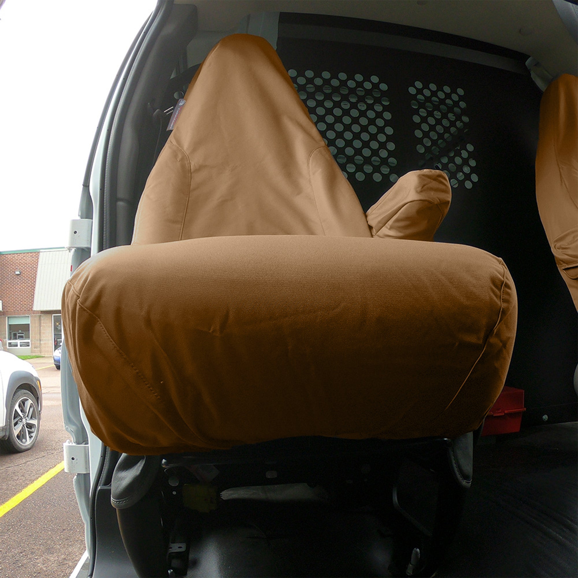 Juego de fundas de asiento delantero a medida para furgoneta Chevrolet/Chevy Express (varias opciones)