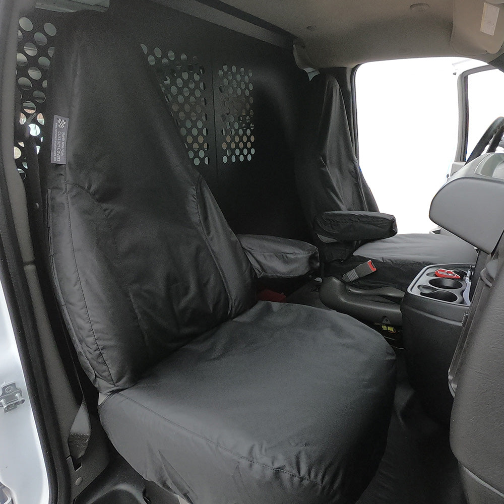 Juego de fundas de asiento delantero a medida para furgoneta Chevrolet/Chevy Express (varias opciones)