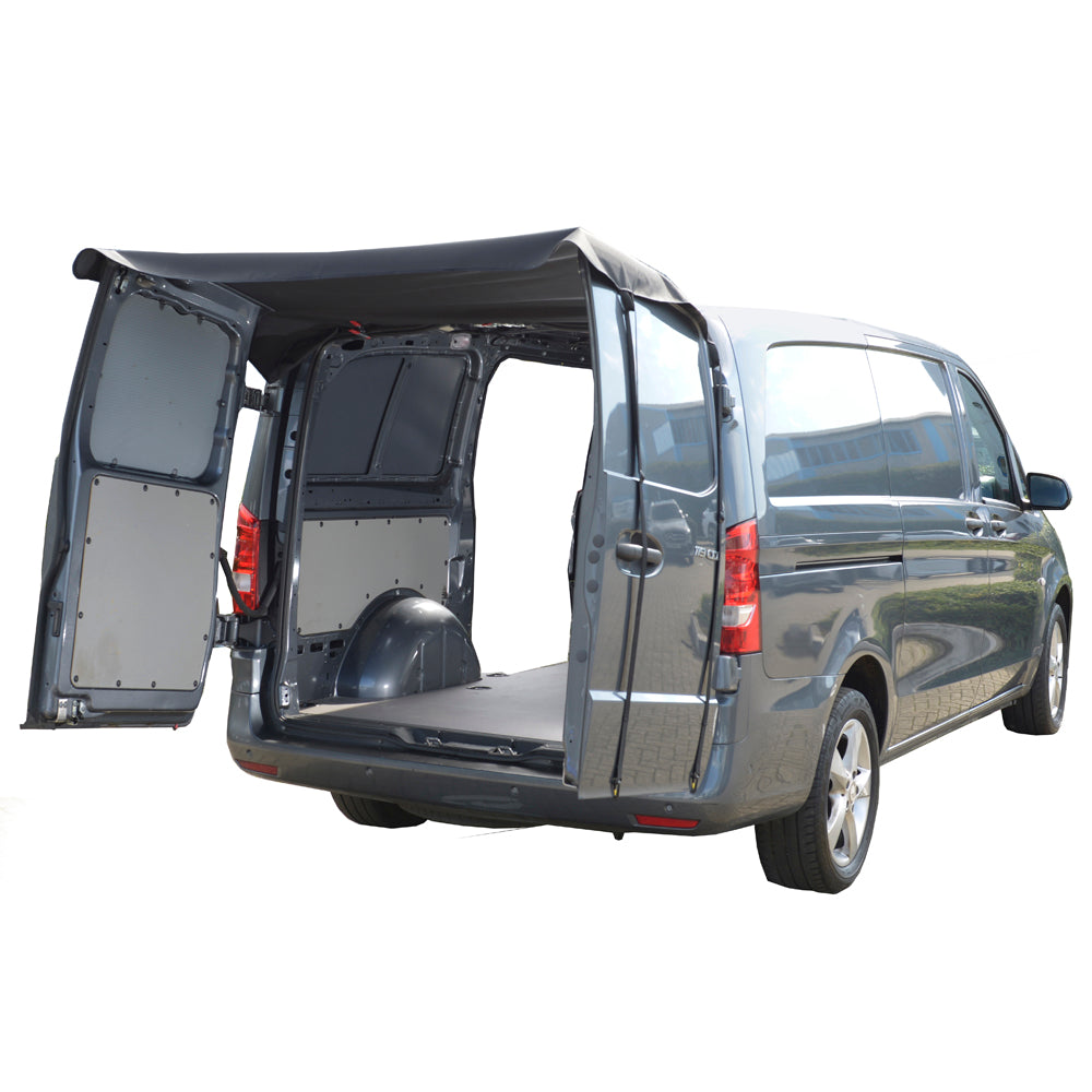 Custom-fit Barn Door Awning Cover for the Mercedes Metris Generation 3 - 2014 onwards (510)
