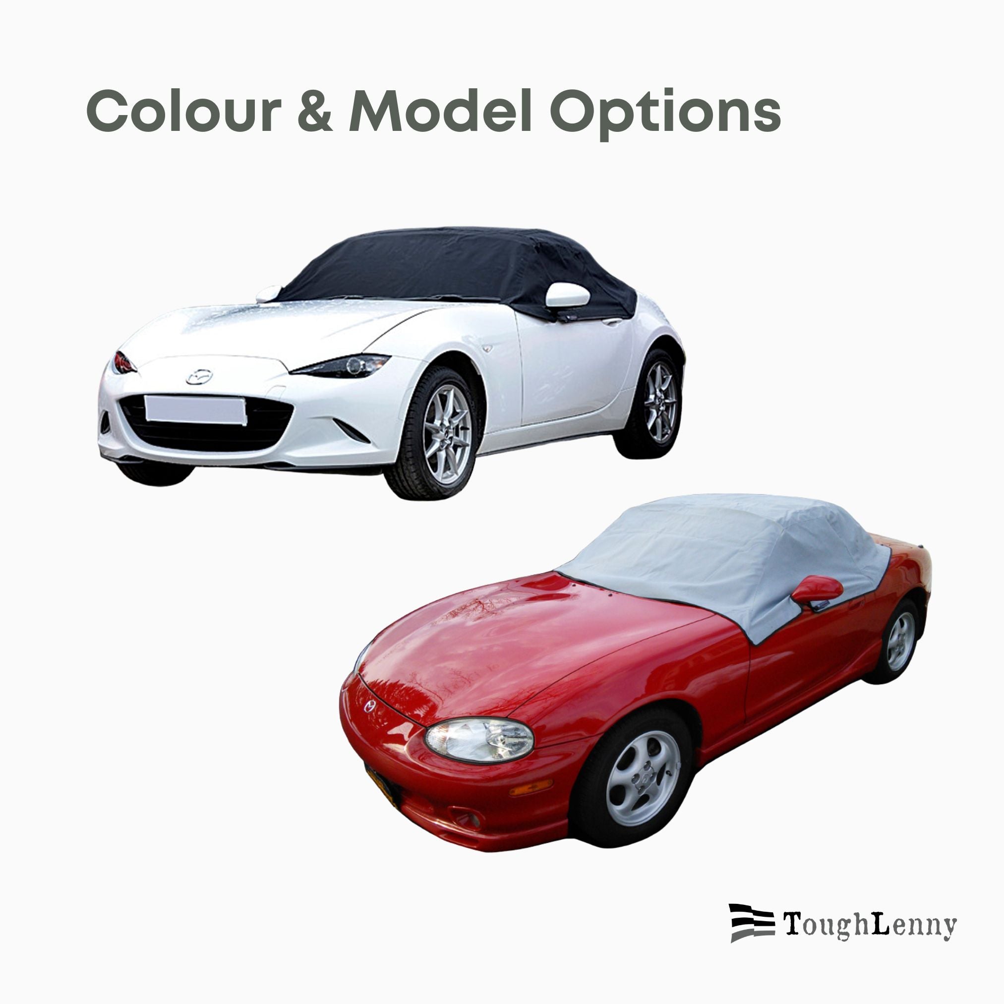 Custom-Fit Soft Top Half Cover for Mazda MX-5 Miata