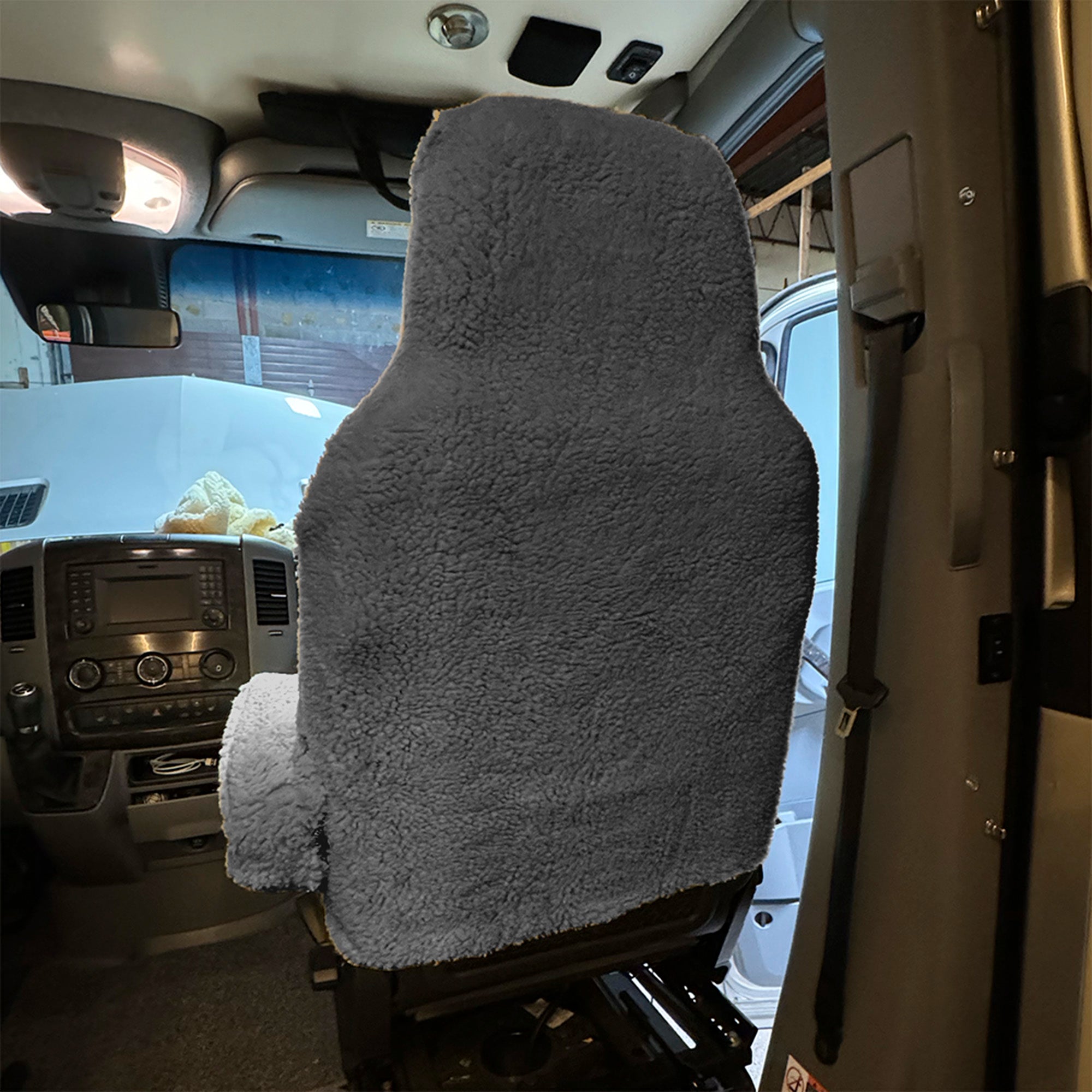 Faux Sheepskin Front Seat Cover Set for VW models