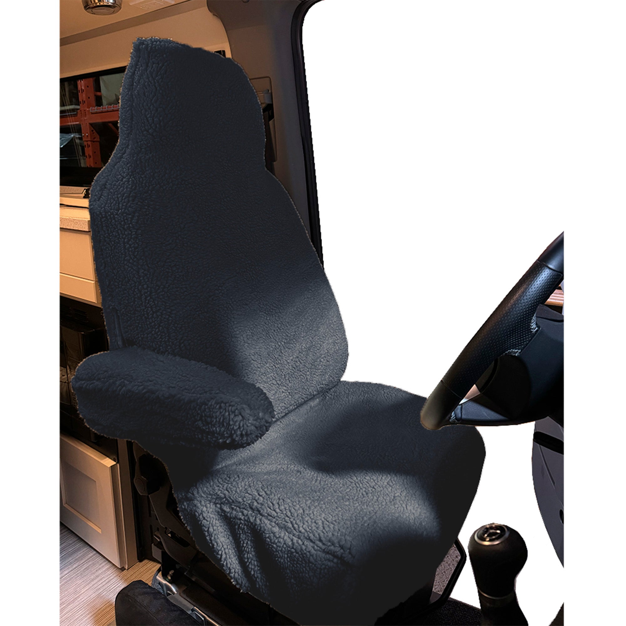 Faux Sheepskin Front Seat Cover Set for VW models