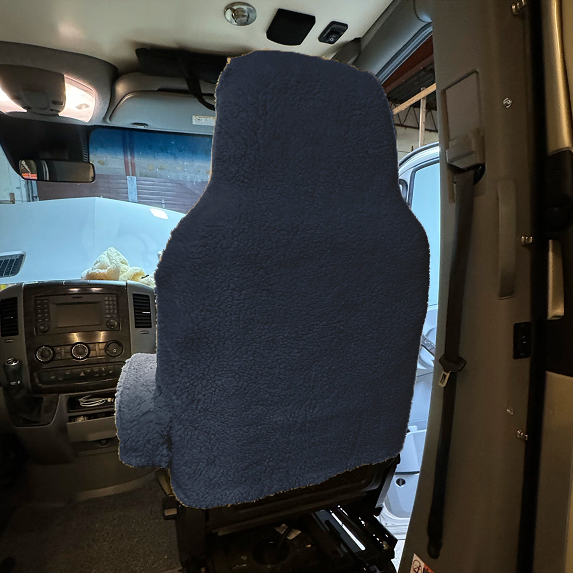 Faux Sheepskin Front Seat Cover Set for VW models