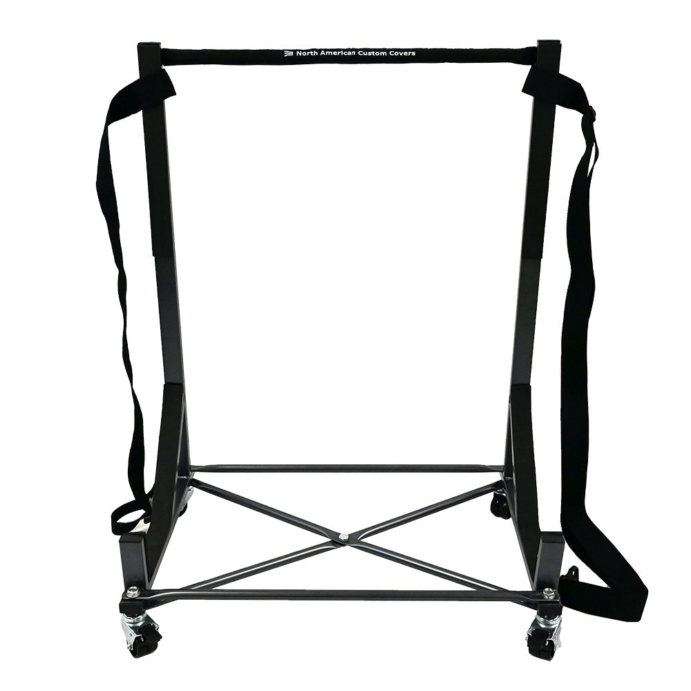 Chariot de transport robuste pour toit rigide BMW Z3 avec harnais de sécurité et housse anti-poussière (options variées)