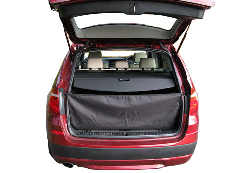 BMW X3 Cargo Liner flap up