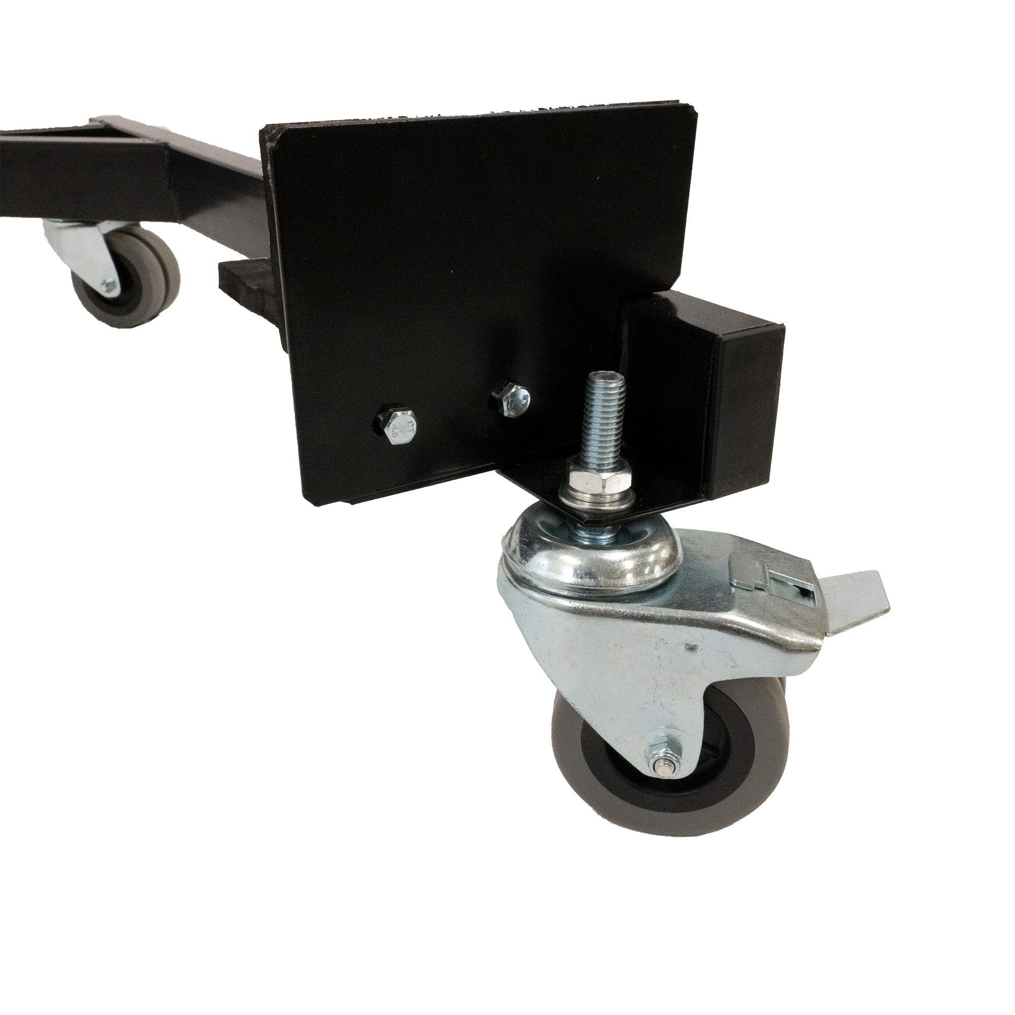 Heavy-duty Hardtop Cart Stand Trolley Rack for the Jeep Wrangler with Rear Window Securing Straps (Various Options)