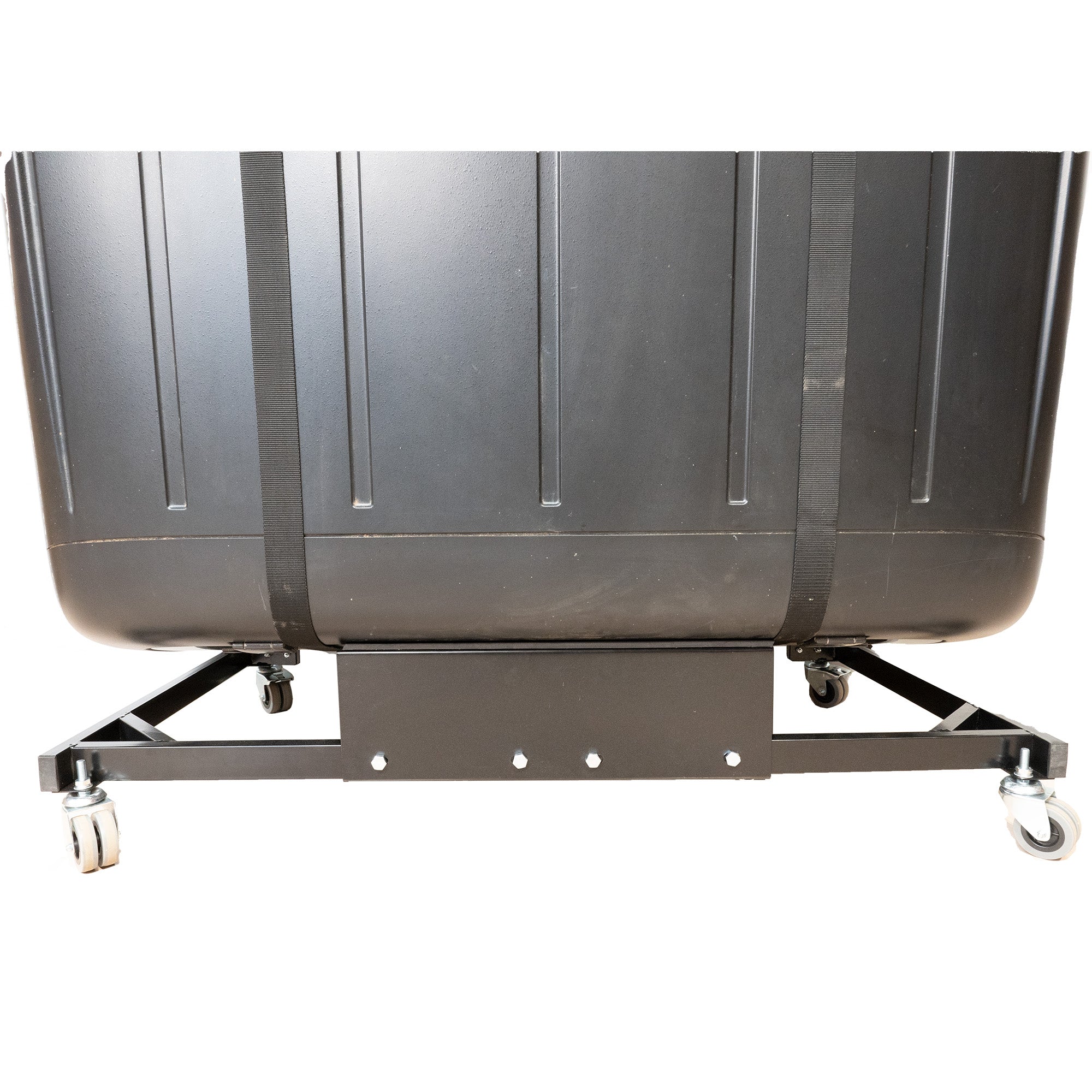 Heavy-duty Hardtop Cart Stand Trolley Rack for the Jeep Wrangler with Rear Window Securing Straps (Various Options)