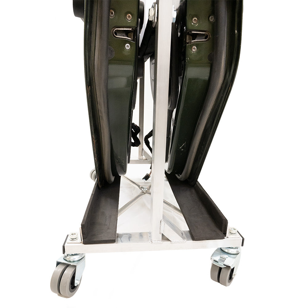 Jeep Wrangler Heavy-duty Door Storage Stand Trolley Cart Rack with Securing Strap (Various Options)