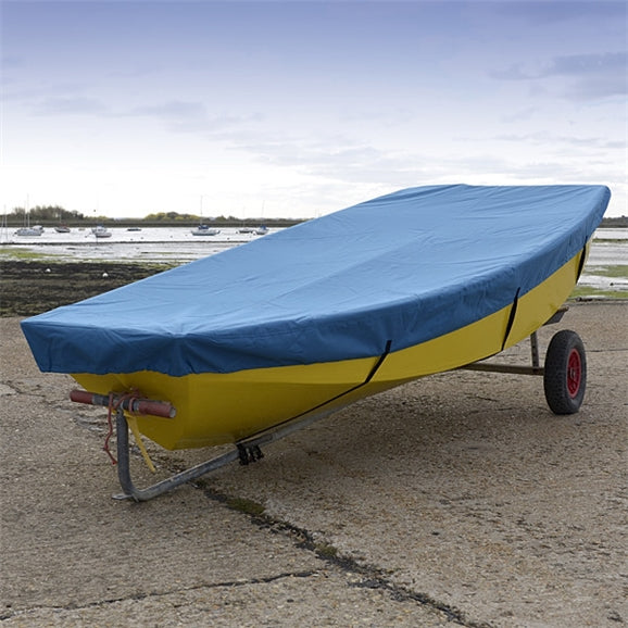 Housse de pont Mirror Dinghy – Housse de bateau sur mesure, imperméable et respirante – Bleu (204B)