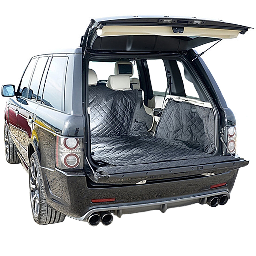 Cargo Liner for the Land Rover Range Rover Generation 3 - 2002 to 2012 (Full Size / Vogue) - Custom Fit and Quilted (216)