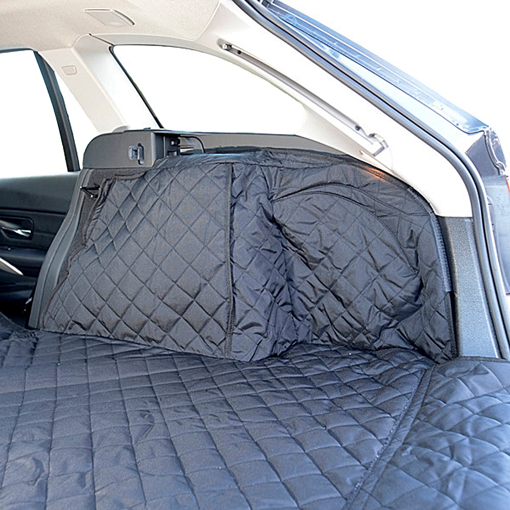 Doublure de coffre matelassée sur mesure pour la BMW Série 3 Touring F31 Wagon - 2012 à 2019 (221)
