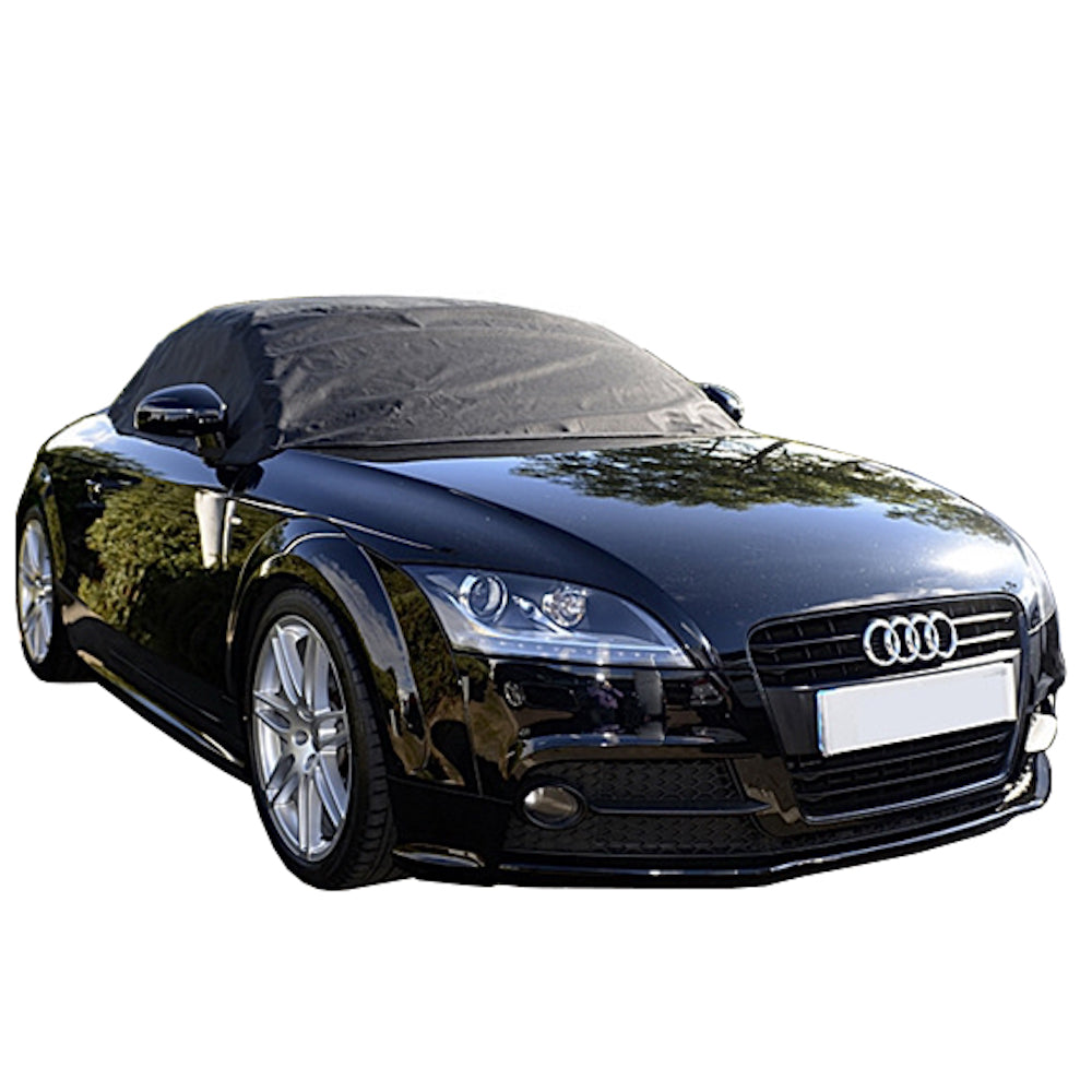 Demi-couverture de protection de toit souple pour Audi TT - Mk2 (Typ 8J)  2006 à 2014 (238) - NOIR