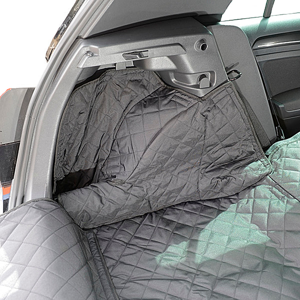 Revestimiento de carga acolchado personalizado para Volkswagen VW Golf Mk7 Hatch versión de piso bajo Generación 7 - 2013 a 2019 (263)