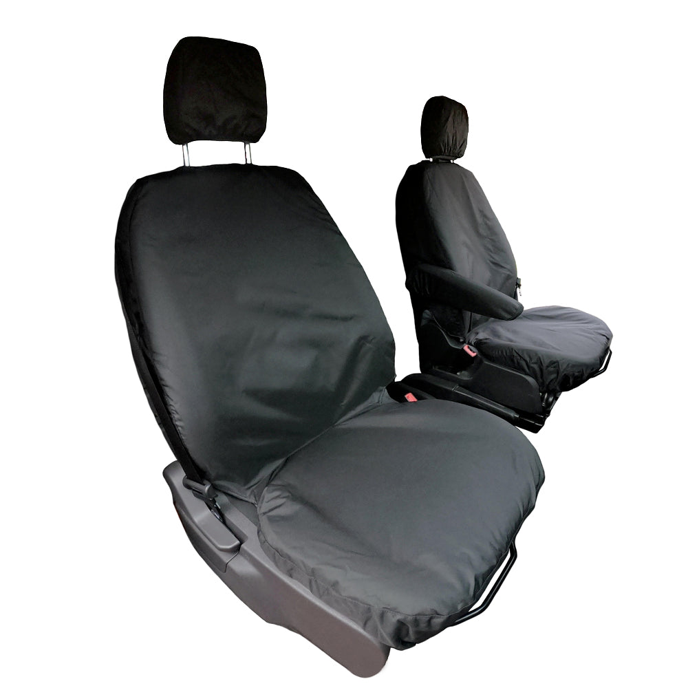 2015-2020 Ford Transit 250/350 Van Driver Seat Bottom Cover – Pewter Gray Vinyl