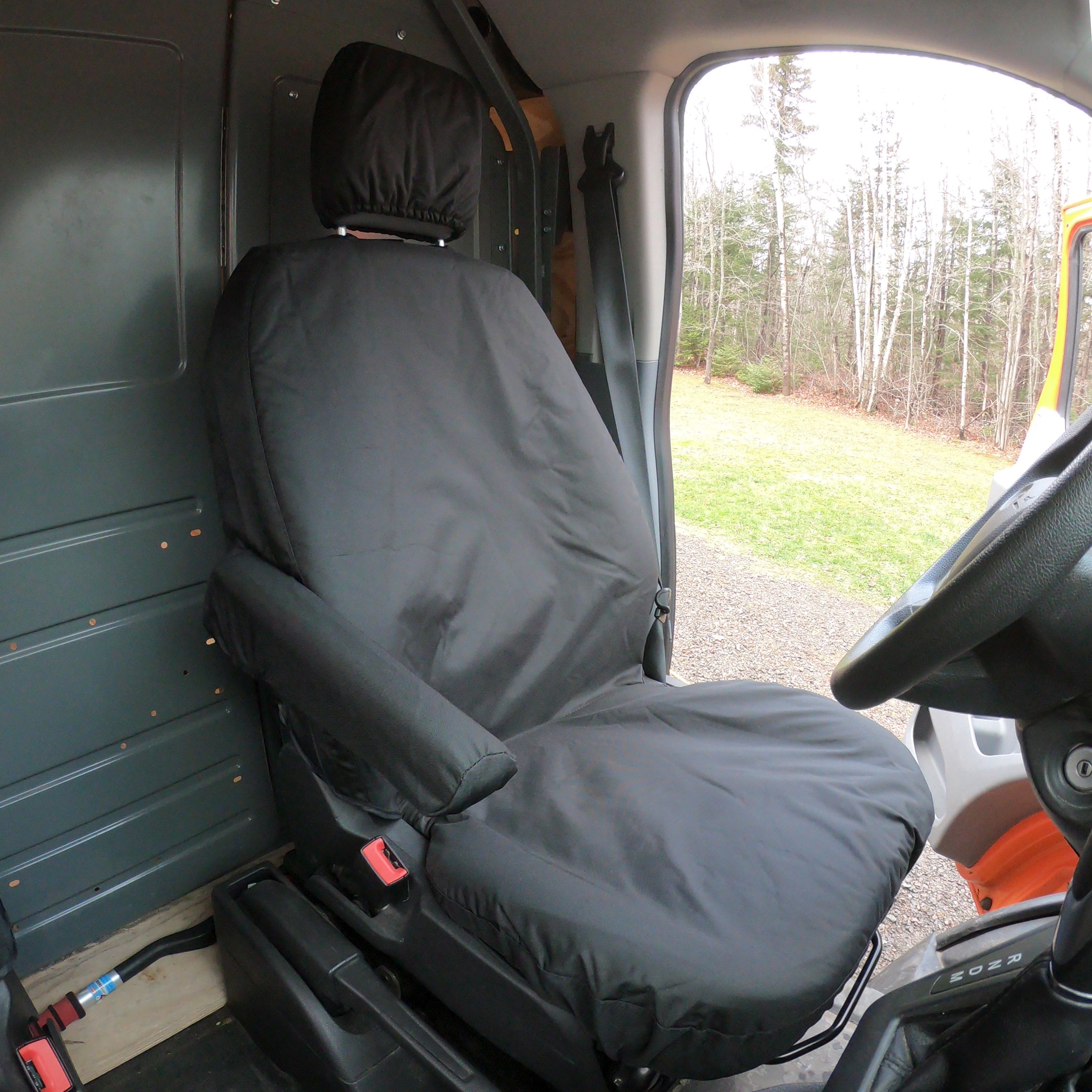 Custom-fit Front Seat Cover Set for the Ford Transit Van 150 250 350 350HD (Various Options)