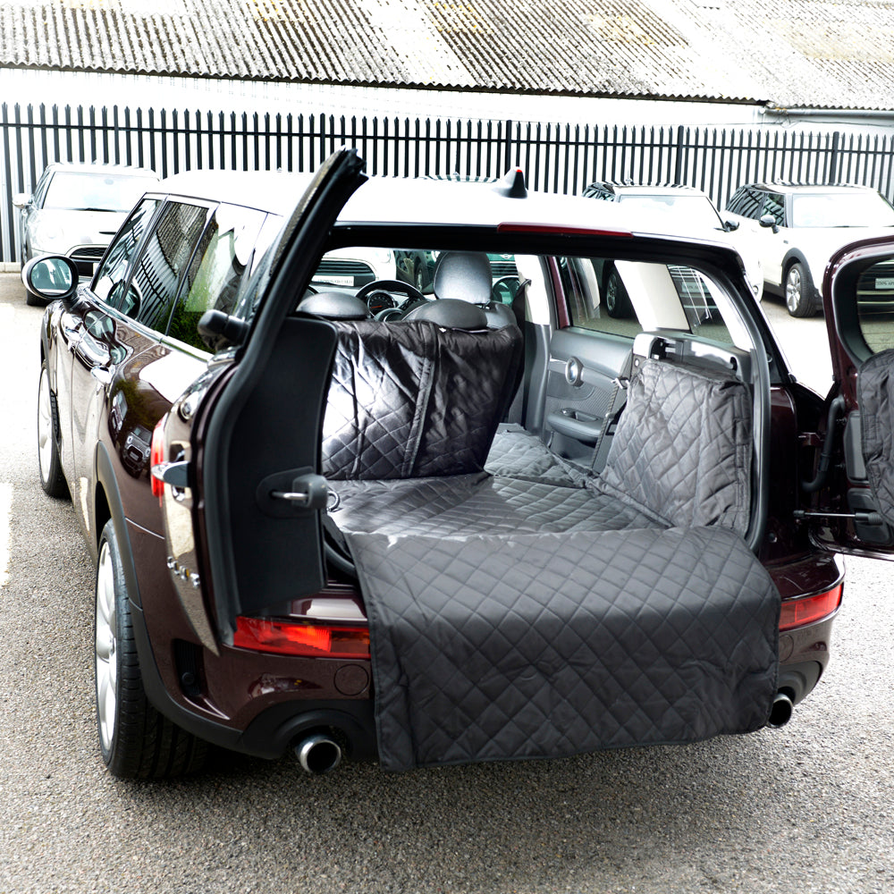 Custom Fit Quilted Cargo Liner for the BMW Mini Clubman Raised Floor version F54 - 2015 onwards (340)