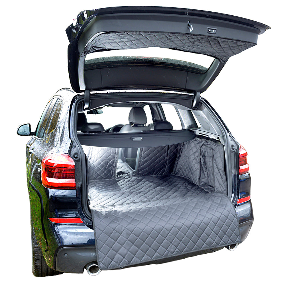 Doublure de coffre matelassée sur mesure pour la BMW X3 Génération 3 G01 - à partir de 2018 (388)
