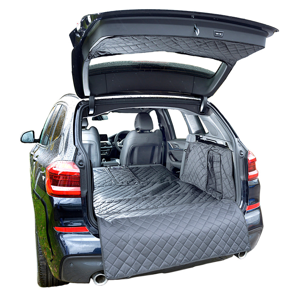 Doublure de coffre matelassée sur mesure pour la BMW X3 Génération 3 G01 - à partir de 2018 (388)