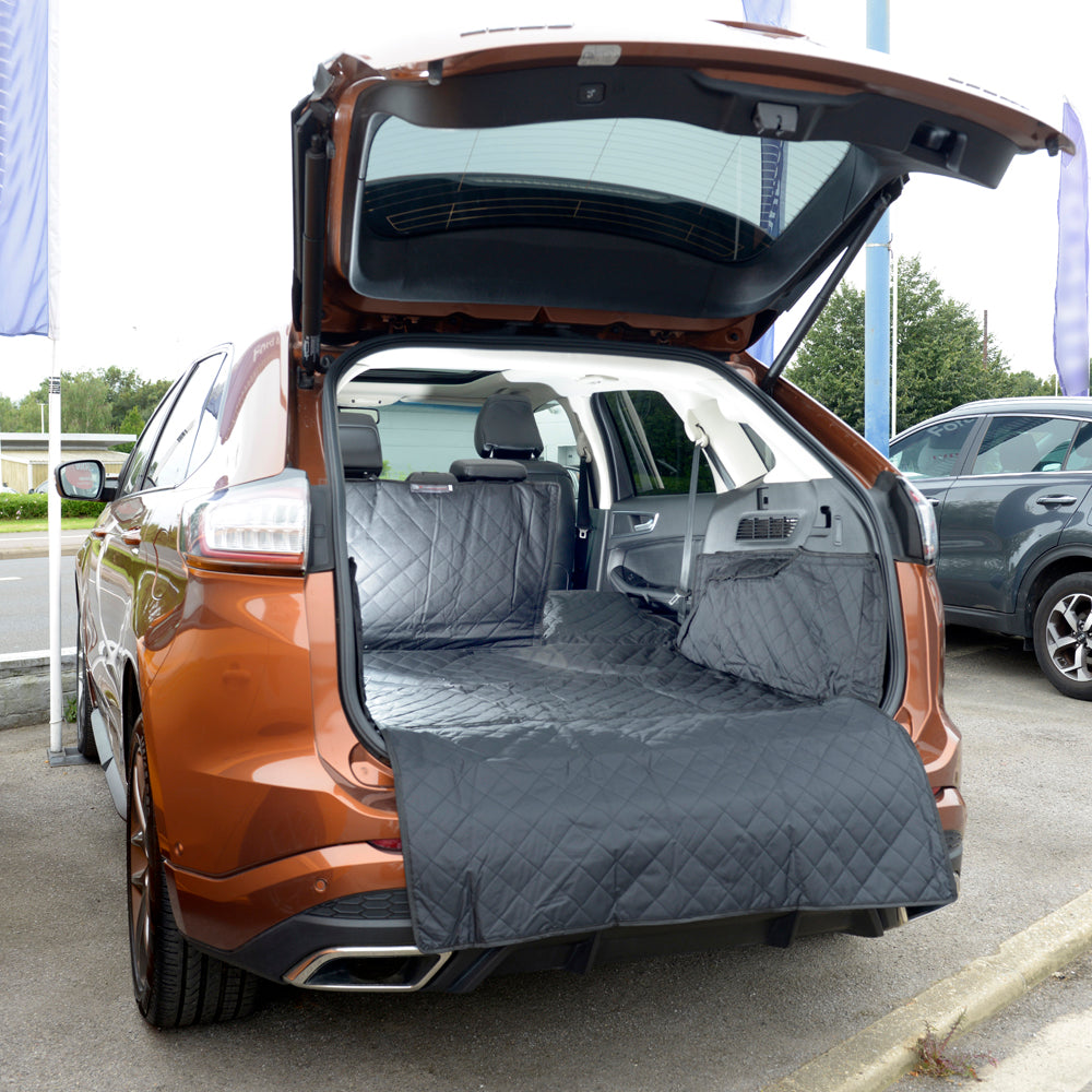 Custom Fit Cargo Liner for Ford Edge Generation 2 with Carpeted Sides - 2015 Onwards