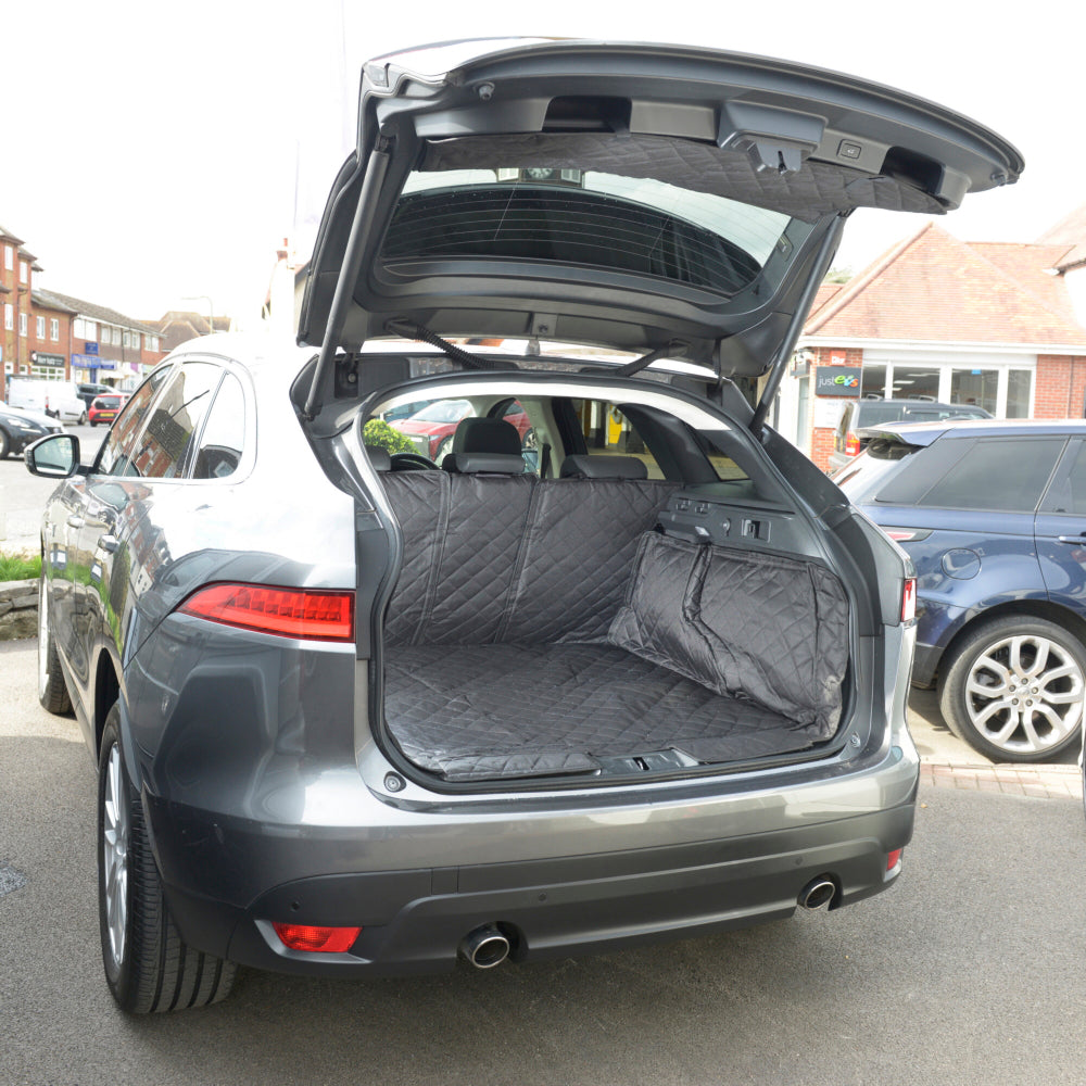 Custom Fit Quilted Cargo Liner for the Jaguar F Pace Generation 1 (X761) - 2016 onwards (412)