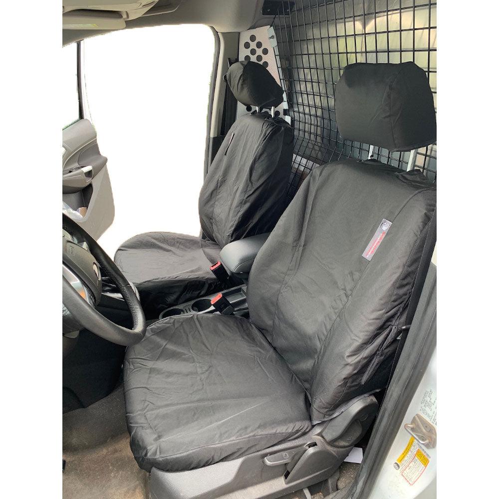 Custom-fit Front Seat Cover Set for the Ford Transit Connect (Various Options)