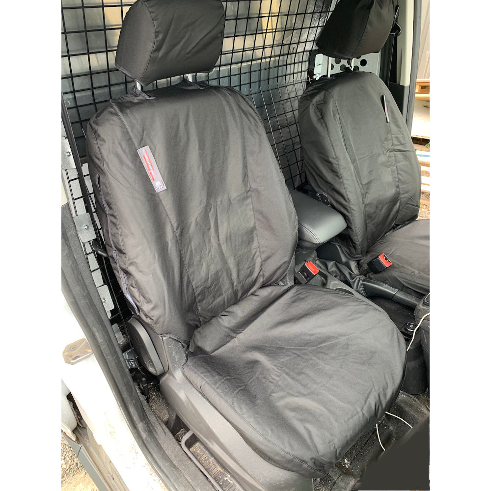 Custom-fit Front Seat Cover Set for the Ford Transit Connect (Various Options)