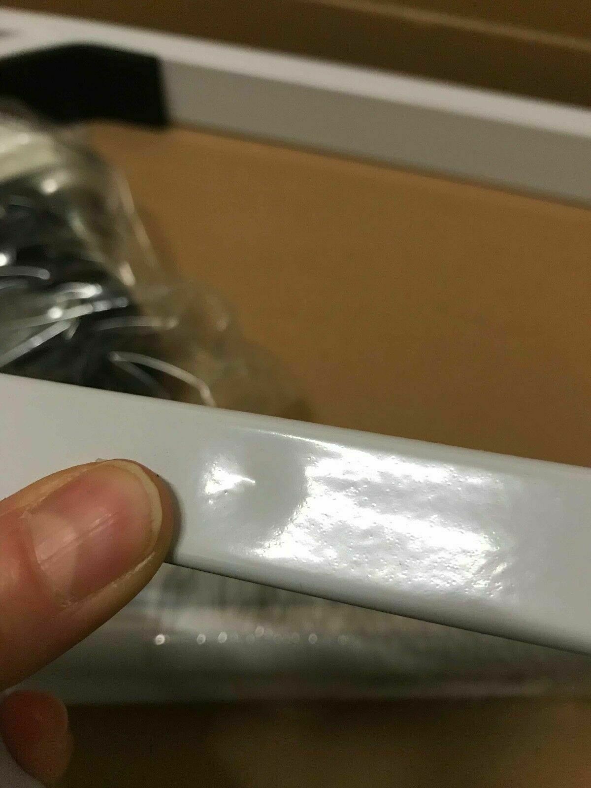 Carro de almacenamiento con soporte de techo rígido de alta resistencia (blanco) con arnés de seguridad - SEGUNDO DE FÁBRICA (050x)