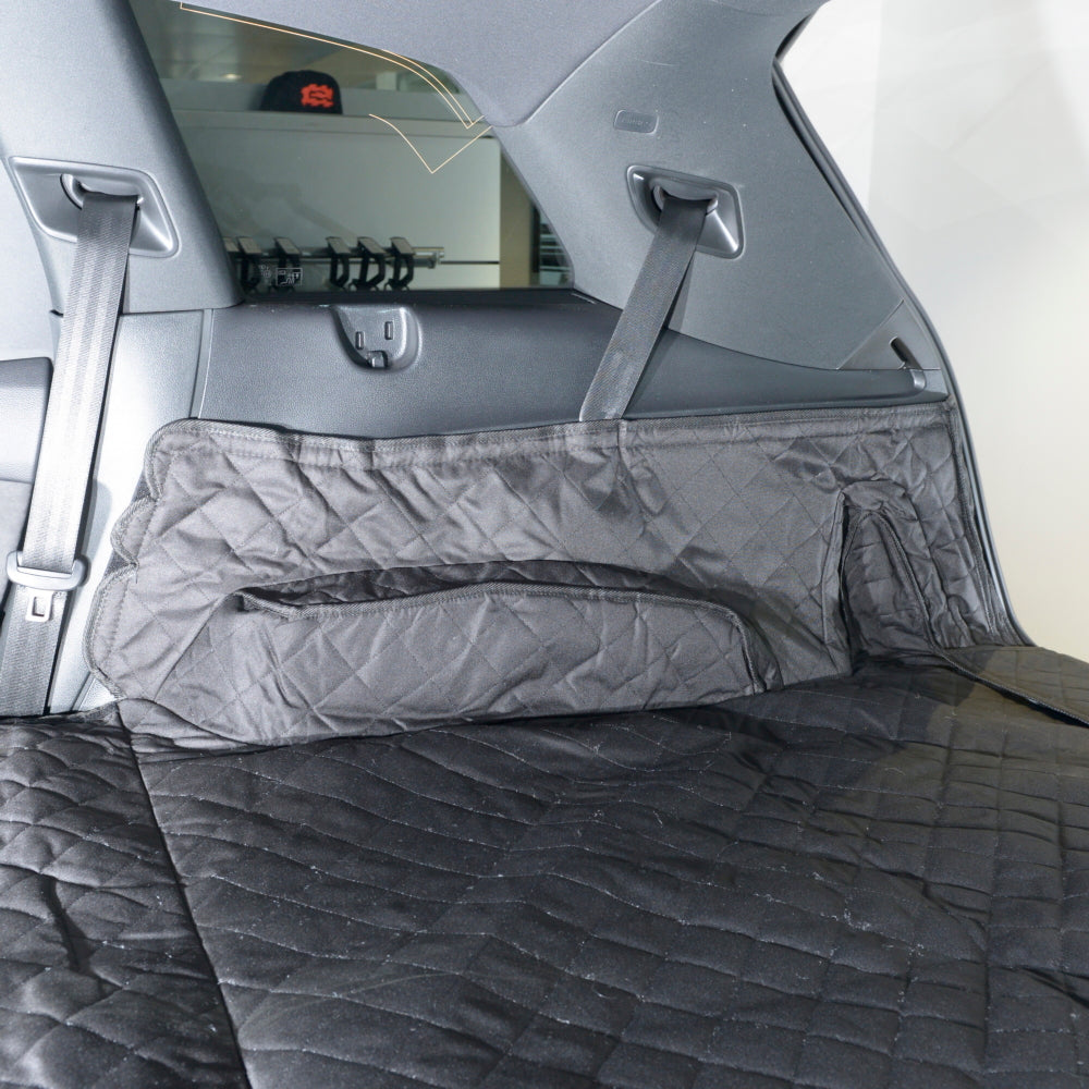 Doublure de coffre matelassée sur mesure pour l'Audi Q7 (7 places) Génération 2 - à partir de 2015 (635)