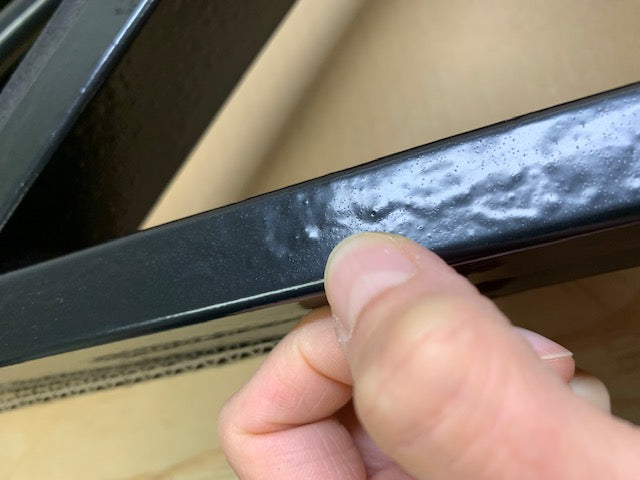 Heavy-duty Hardtop Stand Storage Rack (Black) with Securing Harness - FACTORY SECOND (050Bx)