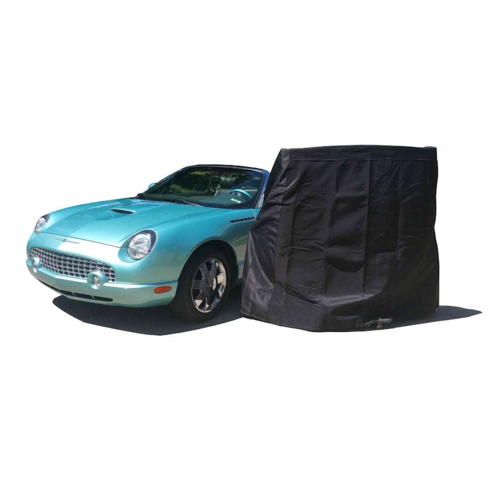 Premium Large Hardtop Cover & Heavy-Duty Cart Bundle - Complete Storage Solution (Various Options)