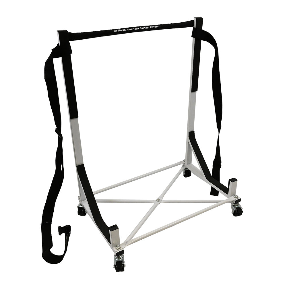 Mercedes R107 SL Heavy-duty Hardtop Stand Trolley Cart Rack with Securing Harness and Hard Top Dust Cover (Various Options)