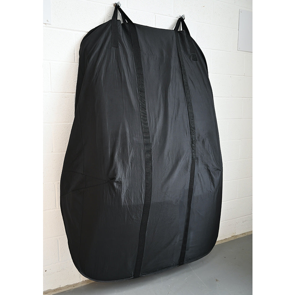 Custom Fit Cover and Cart (Black) Storage Package for the BMW Z4 2002 to 2008 Hardtop (019050B)