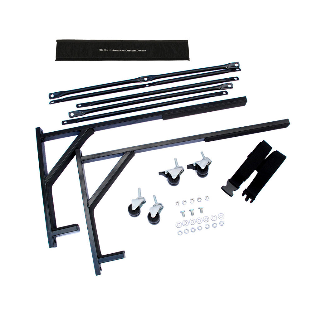 Paquete de almacenamiento de carrito y cubierta de ajuste personalizado para Mazda Miata MX5 Mk 1 (NA), 2 (NB), 2.5, 3 (NC) 1989 a 2015 con techo rígido (042050)