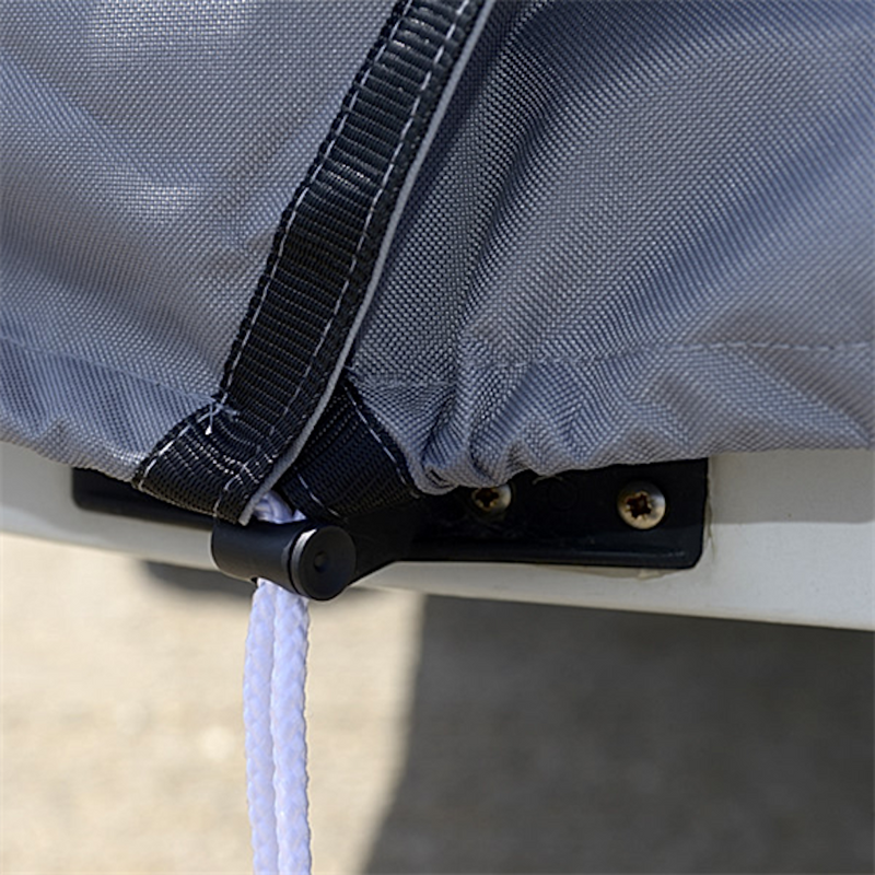Premium Sailboat Deck Cover for the Laser Dinghy - Tailored, Waterproof, Breathable Boat Cover - Dark Grey (960G)