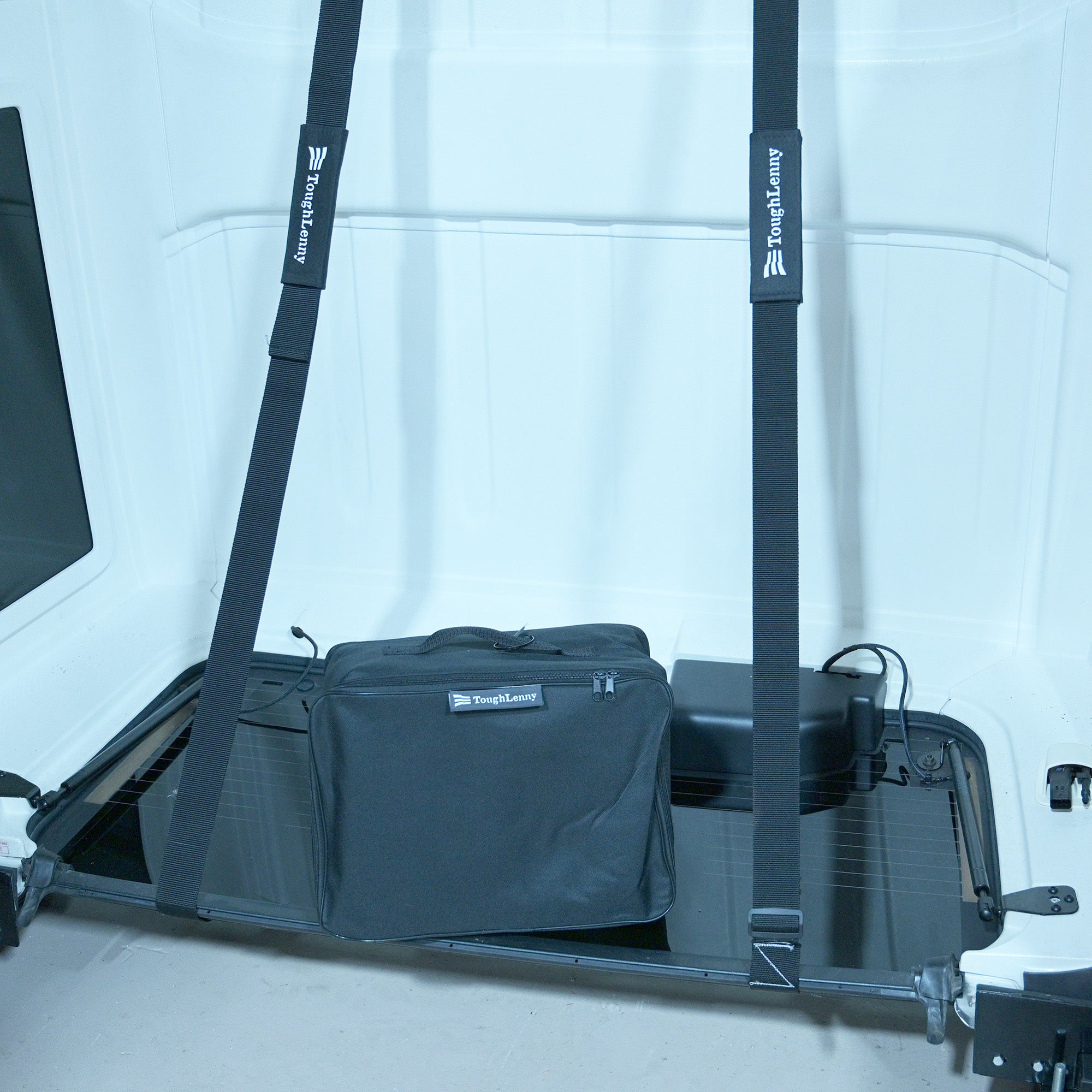 Heavy-duty Hardtop Cart Stand Trolley Rack for the Jeep Wrangler with Rear Window Securing Straps (Various Options)